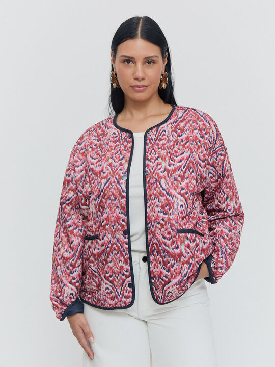 CHAQUETA ACOLCHADA Estampado 1 image number null