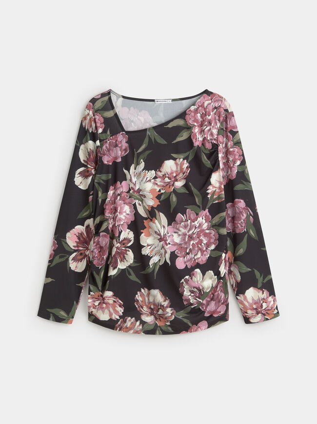 CAMISETA ITY FRUNCIDOS Estampado 1