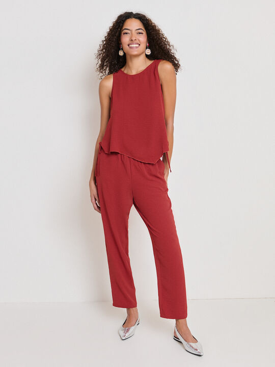 PANTAL&Oacute;N JOGGER FLUIDO oxide image number null