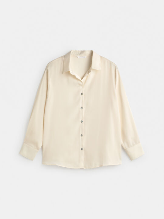 CAMISA SATINADA Crudo image number null