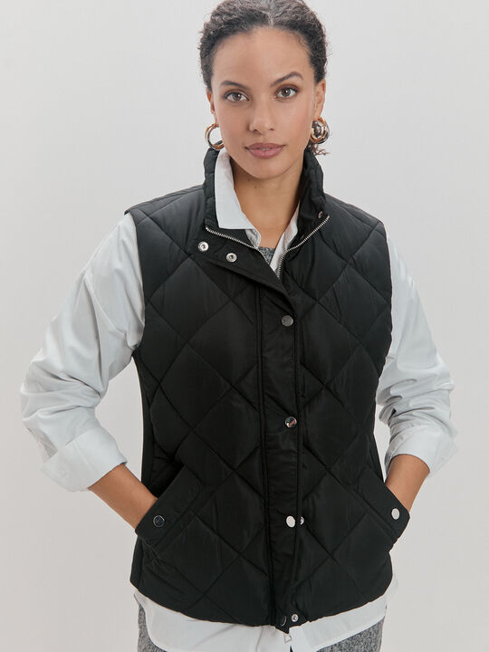 CHALECO BÁSICO Negro image number null