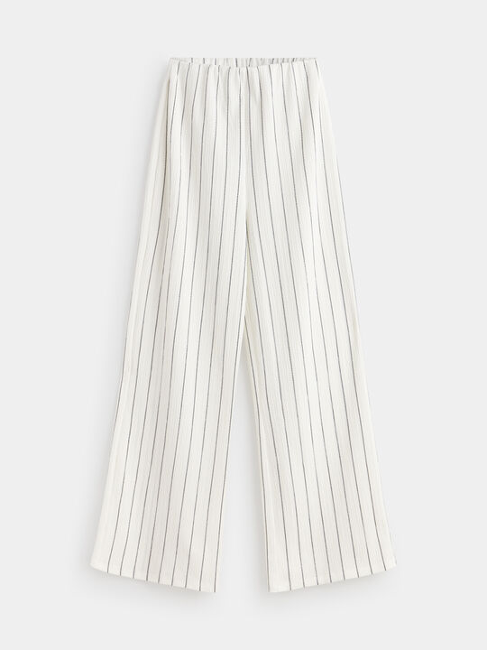 PANTALON RAYAS Crudo image number null