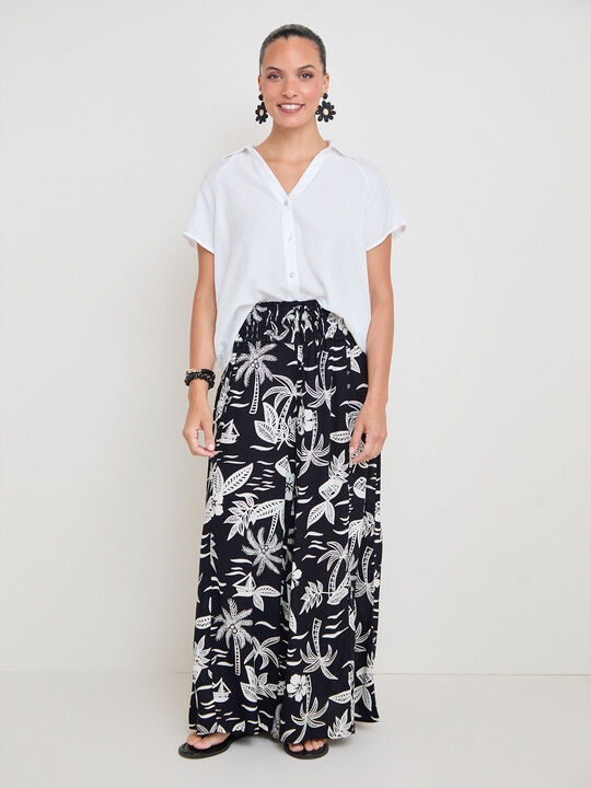 FALDA PANTALON Azul Marino image number null