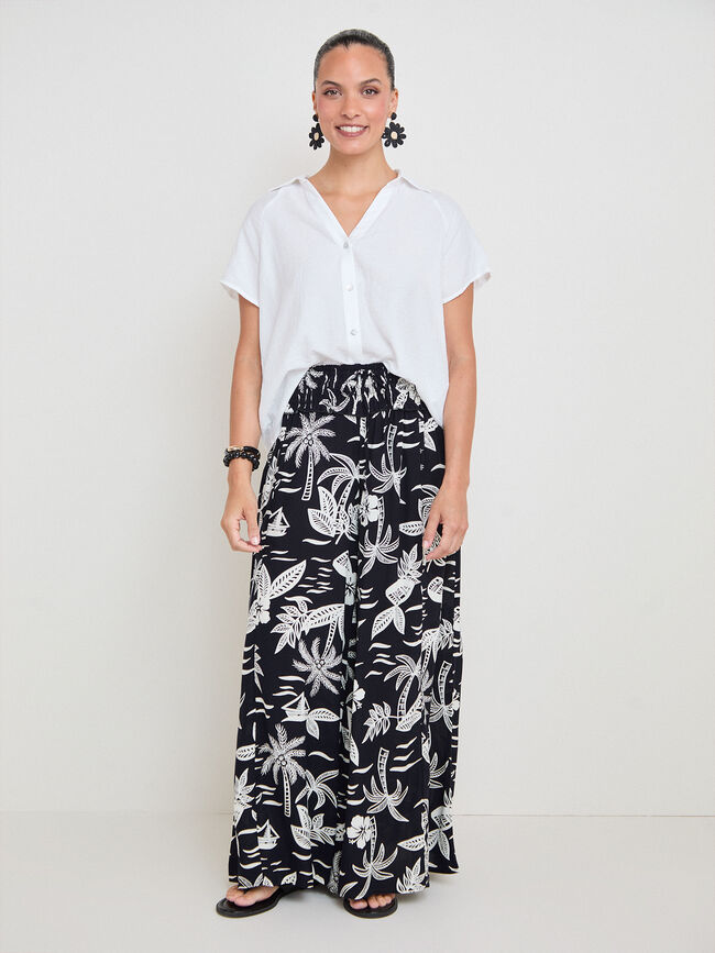 FALDA PANTALON Azul Marino
