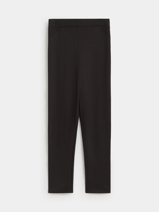 LEGGING PUNTO ROMA Negro image number null