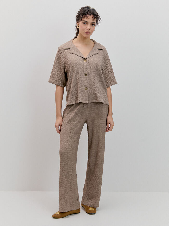 CAMISA TEXTURA Vison