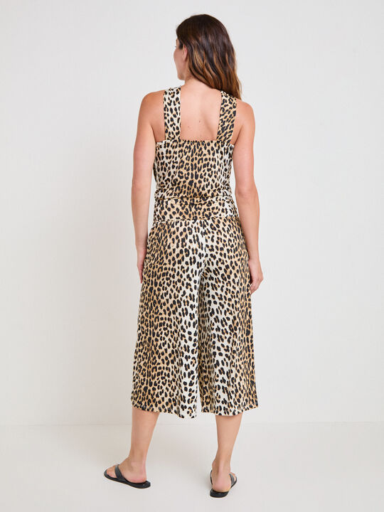 PANTAL&Oacute;N SET LEOPARDO DTY Negro image number null
