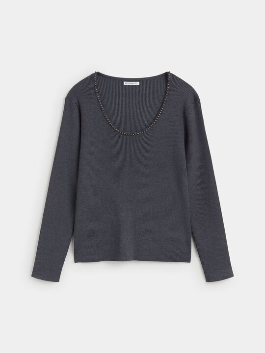 TOP TACHAS CANALE gris vigore med image number null