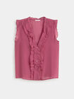 TOP FLUIDO VOLANTES Blush