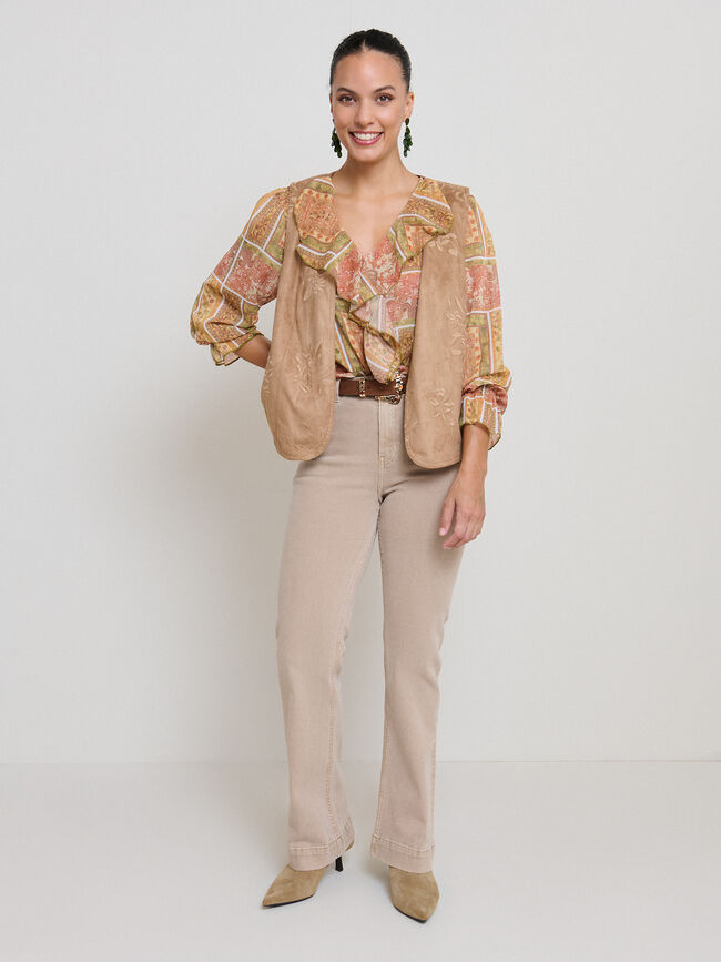 CHALECO ANTELINA Camel