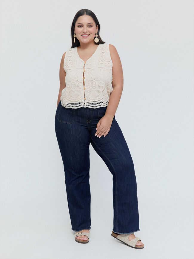 TOP CROCHET Crudo