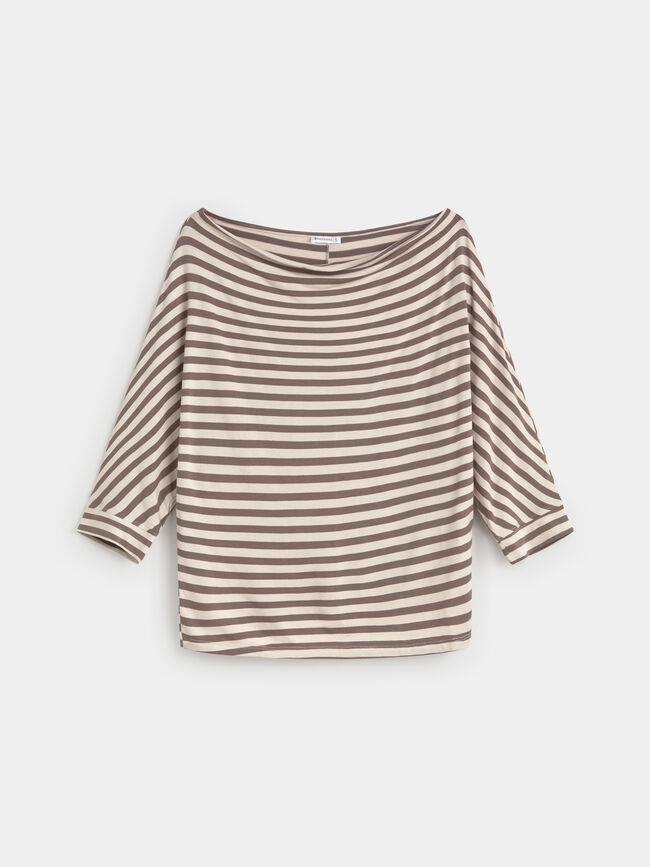 CAMISETA DRAPEADA Estampado 1