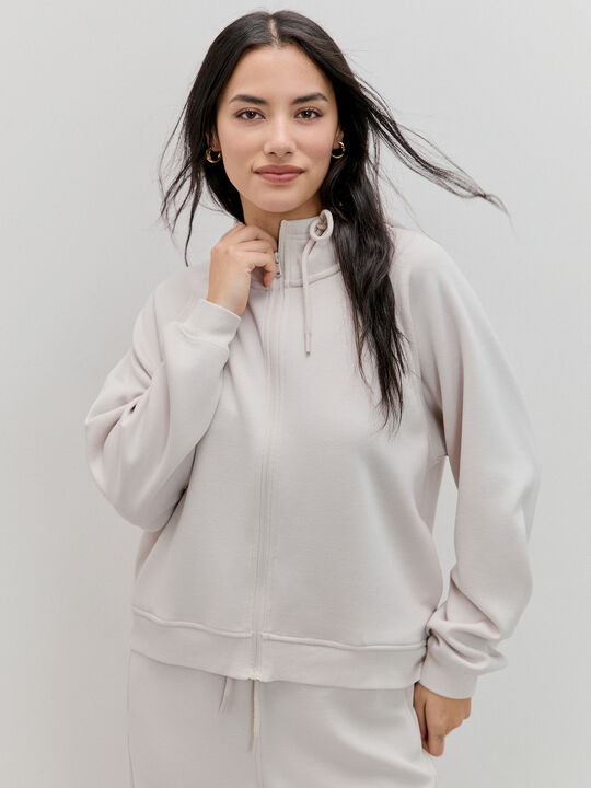 SUDADERA CAPUCHA Piedra image number null