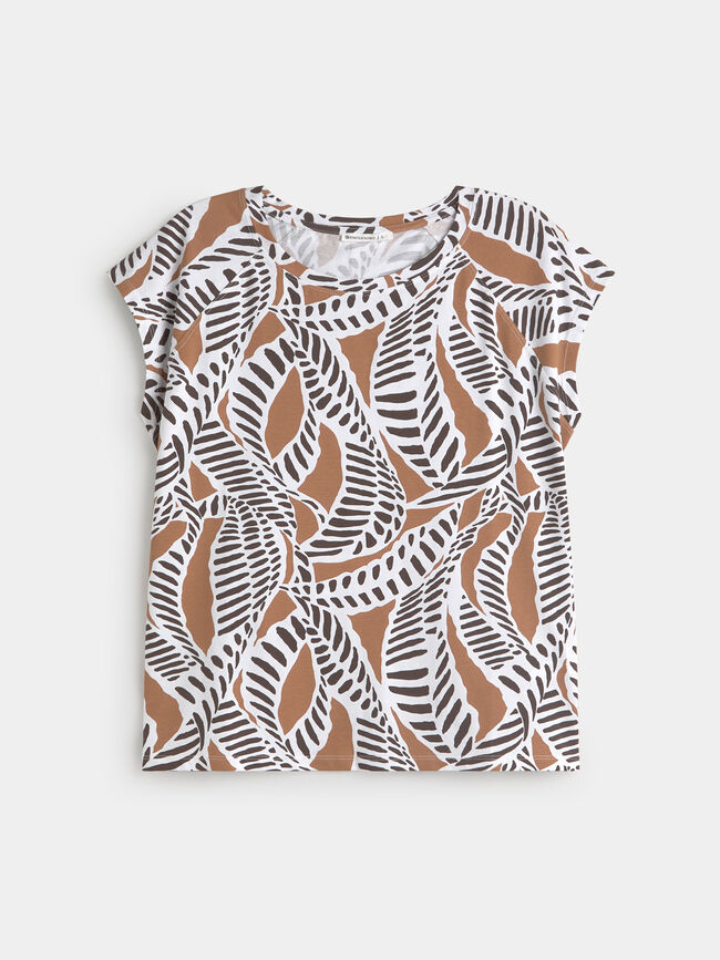 TOP MANGA CORTA Estampado 2