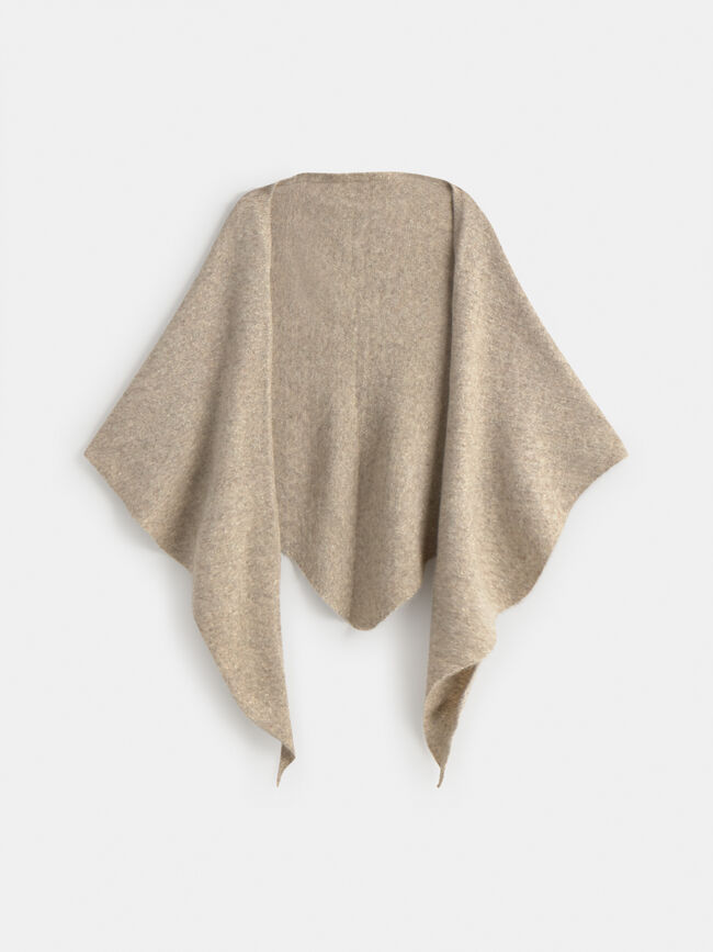 BUFANDA LISA COLOR Crudo