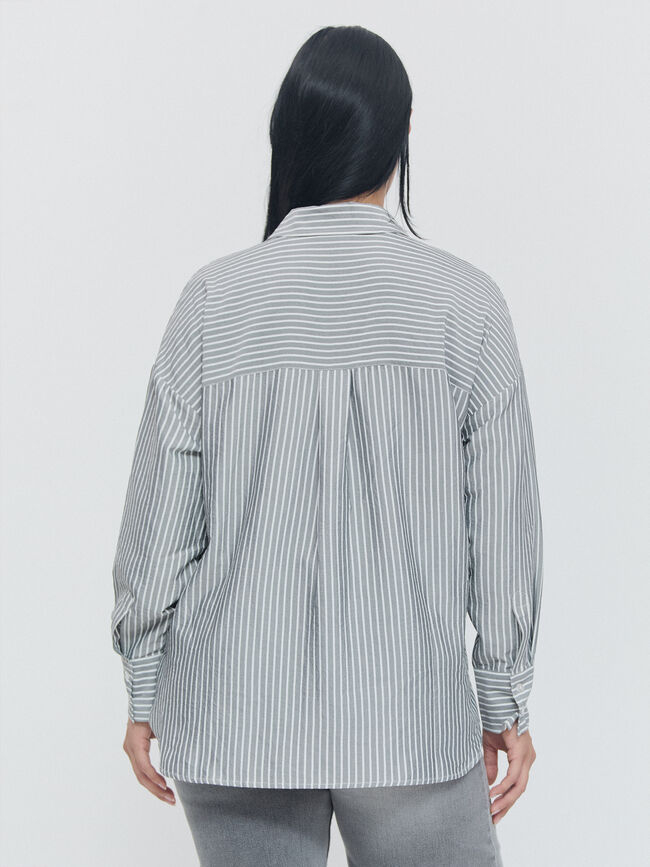 CAMISA OVERSIZE Gris