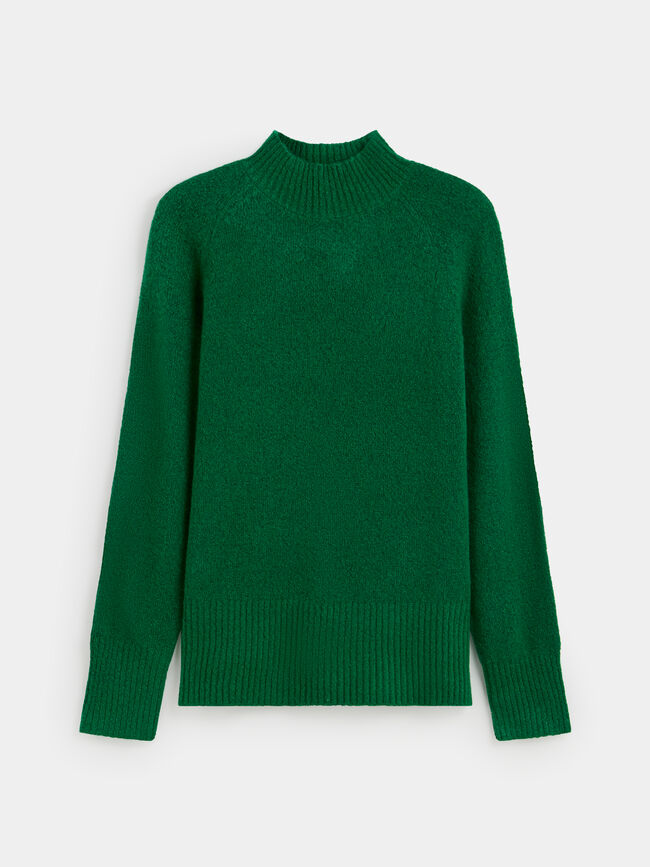 JERSEY CUELLO PERKINS Verde Viridian
