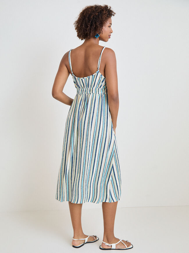 VESTIDO TIRANTES Estampado 1