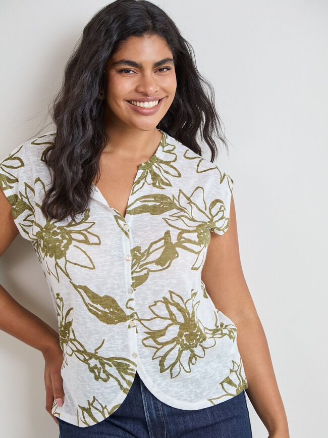 CAMISETA BOTONES Estampado 1