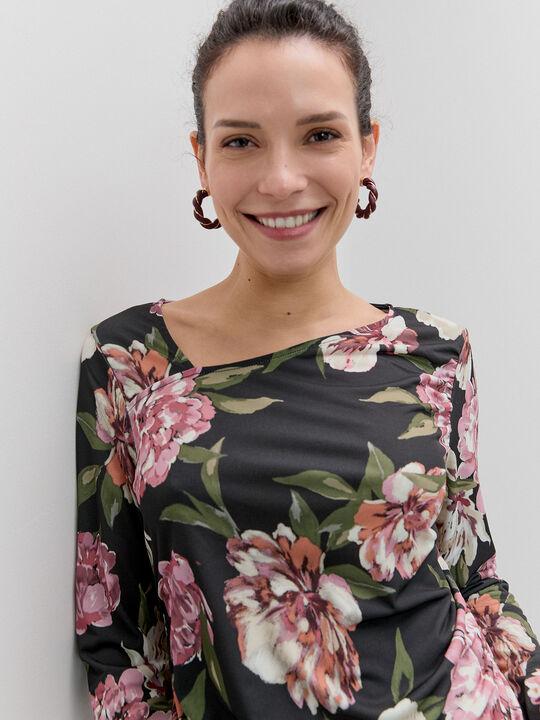 CAMISETA ITY FRUNCIDOS Estampado 1 image number null