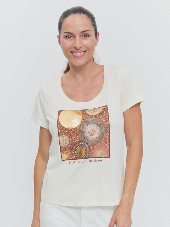 CAMISETA POSICIONAL SOLES Crudo