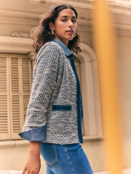 CHAQUETA DETALLES Estampado 1 image number null