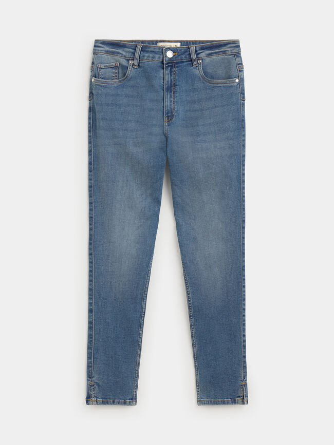 VAQUERO PITILLO CROP Mid blue