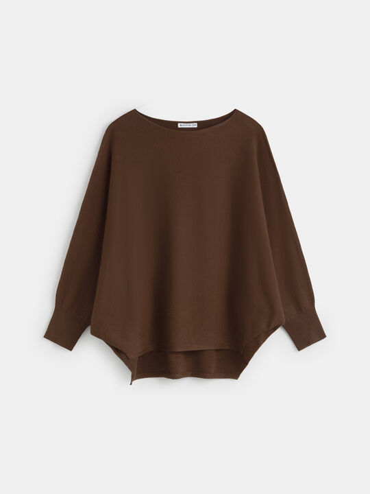 JERSEY PU&Ntilde;O Marron Oscuro image number null
