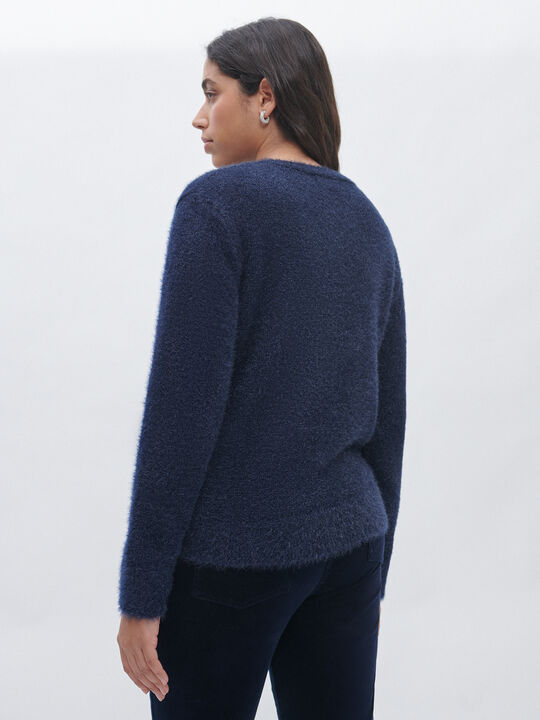 JERSEY CUELLO REDONDO Azul Oscuro image number null