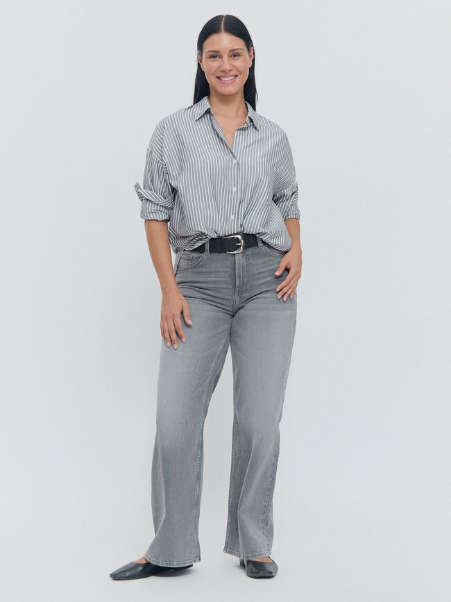 WIDE LEG BÁSICO Gris