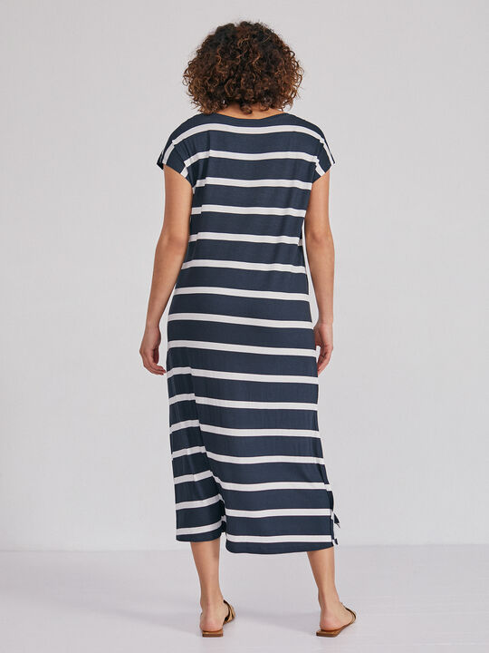 Vestido estampado rayas Estampado 1 image number null