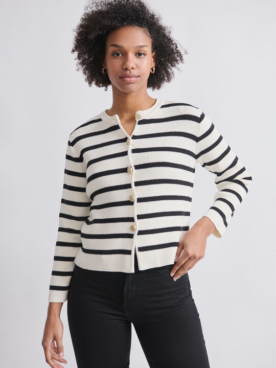 CARDIGAN RAYAS Crudo image number null