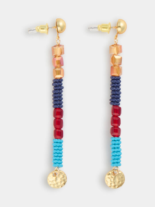 PENDIENTES ABALORIOS Multicolor image number null