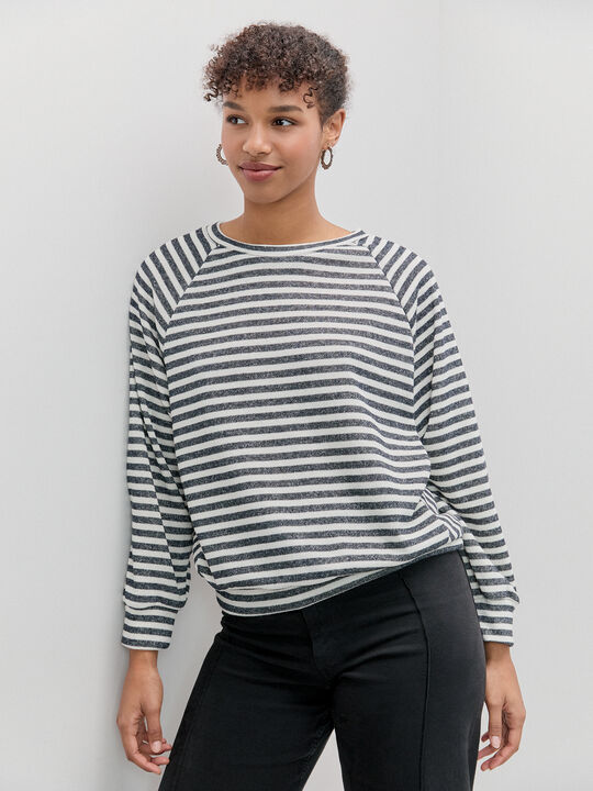 CAMISETA TEJIDO TEXTURA Azul Marino image number null