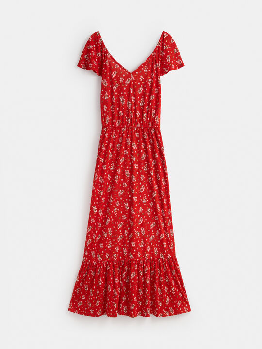 VESTIDO ESTAMPADO FLORAL Estampado 1 image number null
