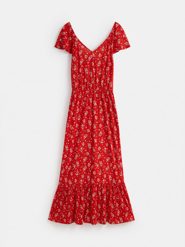 VESTIDO ESTAMPADO FLORAL Estampado 1