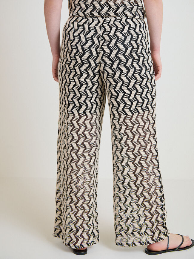 PANTALON ZIG ZAG Estampado 1
