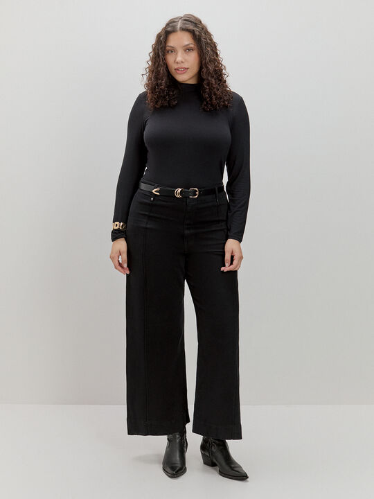 CAMISETA MANGA LARGA Negro image number null