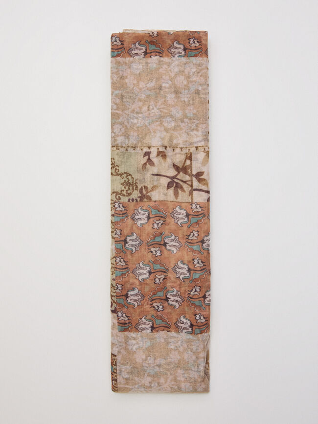 PA&Ntilde;UELO PRINT PATCHWORK Vison