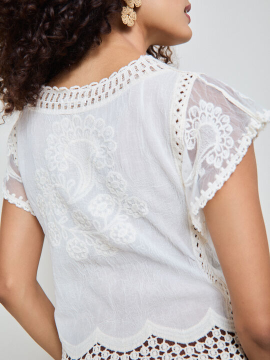 TOP DETALLES CROCHET Crudo image number null