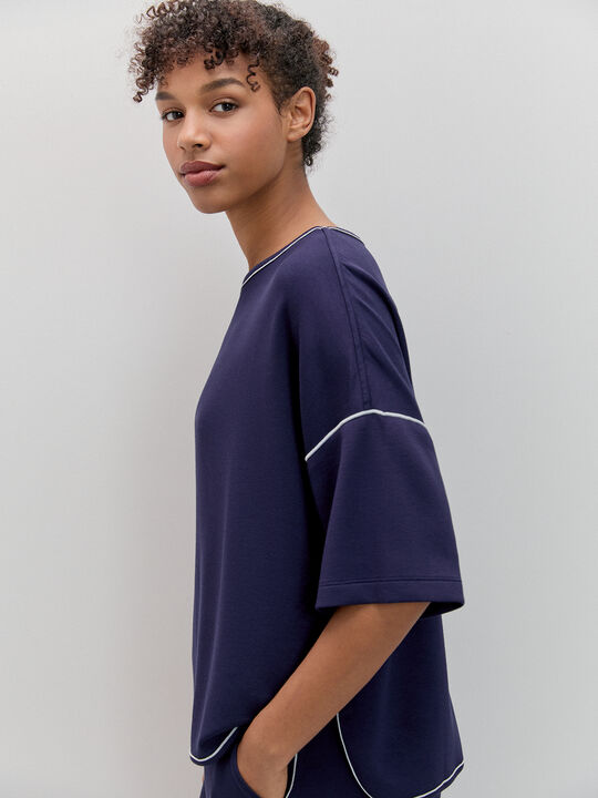 CAMISETA VIVOS Azul Marino image number null