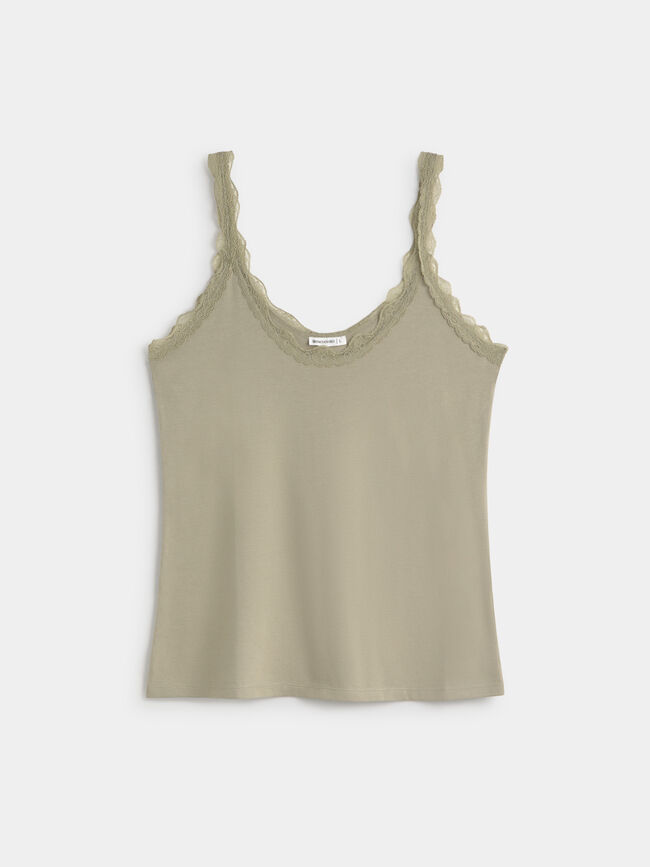TOP LENCERO Kaki
