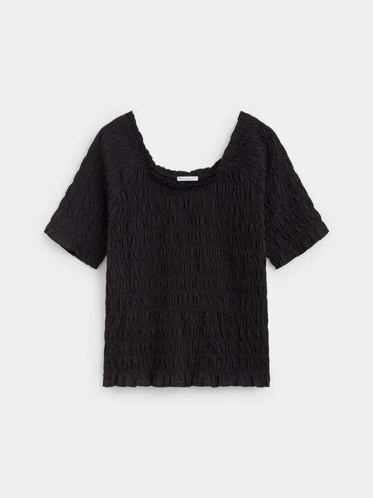 CAMISETA GOMA CANILLA Negro image number null