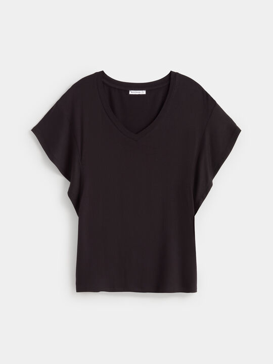 CAMISETA VOLANTES Negro image number null