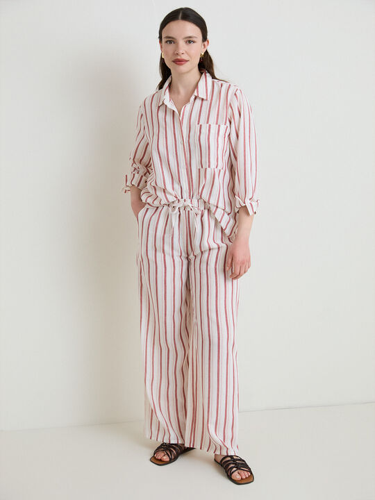 CAMISA R&Uacute;STICA MANGA Blanco Optico image number null