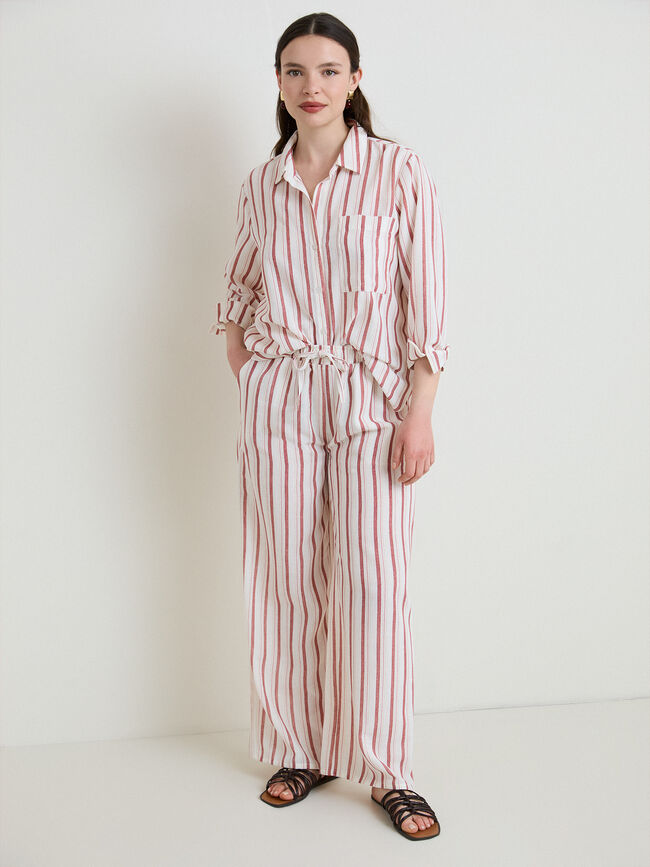 CAMISA R&Uacute;STICA MANGA Blanco Optico