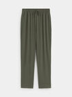 PANTAL&Oacute;N JOGGER FLUIDO Kaki