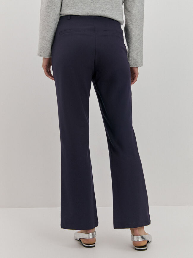 PANTALÓN RECTO Azul Marino