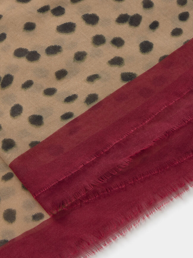 PA&Ntilde;UELO ANIMAL PRINT kakhi Oliva