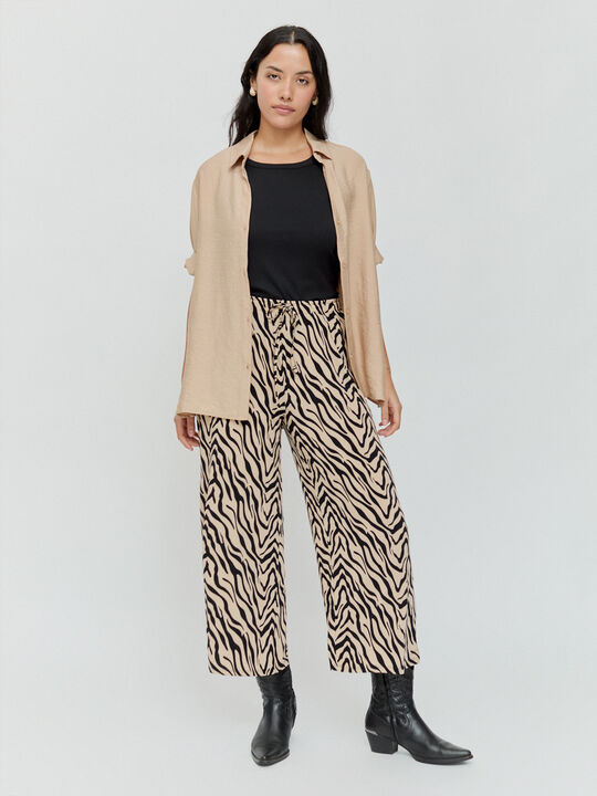 PANTALON RECTO Estampado 1 image number null